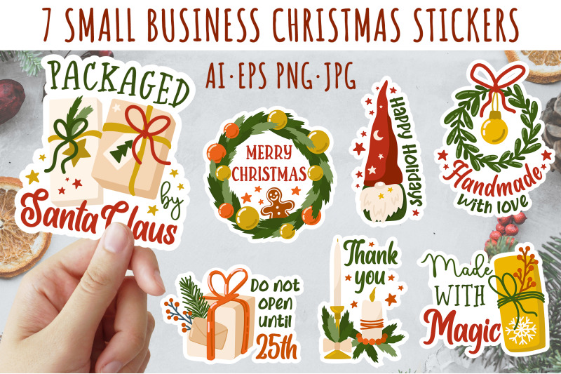 christmas-small-business-stickers-thank-you-stickers