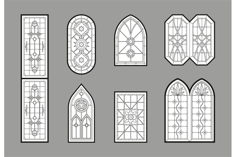 church-windows-gothic-architectural-glasses-with-geometrical-decorati