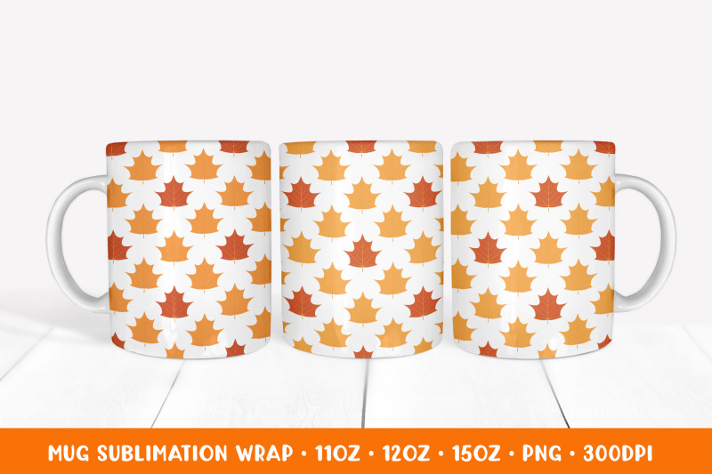 fall-maple-leaves-mug-sublimation-wrap-design