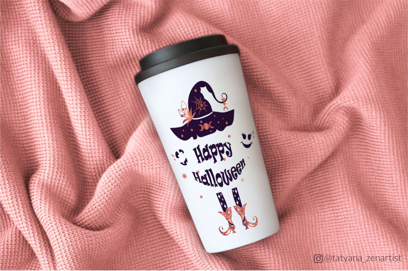 funny-witch-hat-svg-with-witch-boots-witchcraft-svg