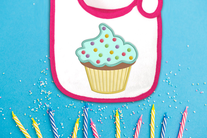 cupcake-with-sprinkles-applique-embroidery