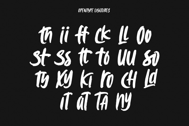 manforest-handwritten-display-font