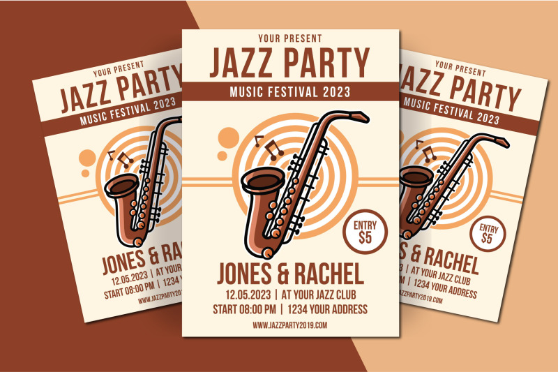 jazz-party-flyer-template