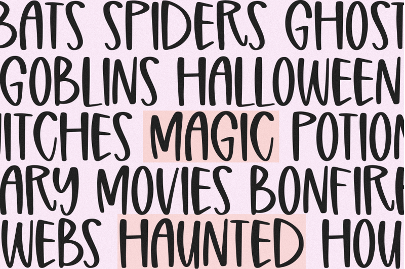 scary-movies-fun-handwritten-font