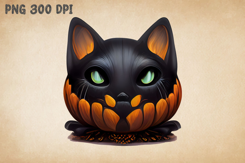 black-cat-combine-with-pumpkin