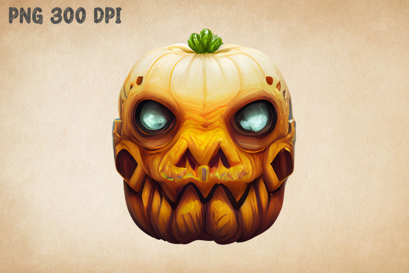 pumpkin-skull