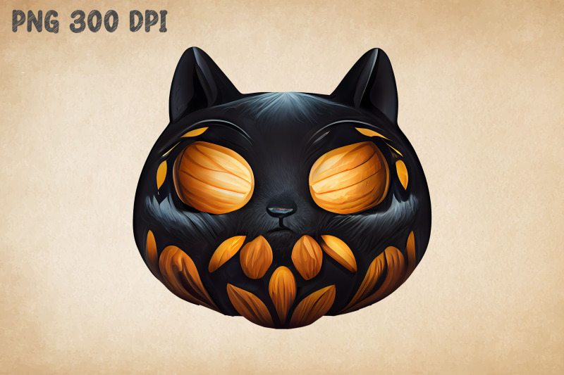 black-cat-pumpkin-for-halloween