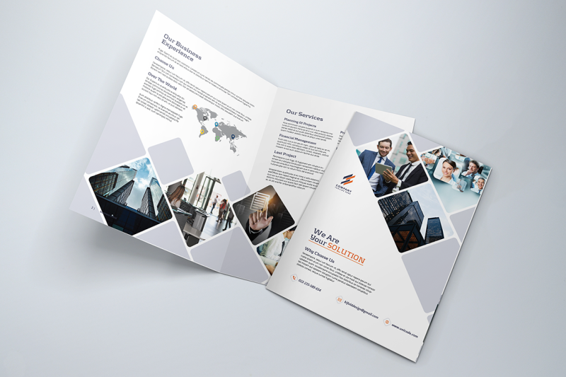 bifold-business-brochure-template