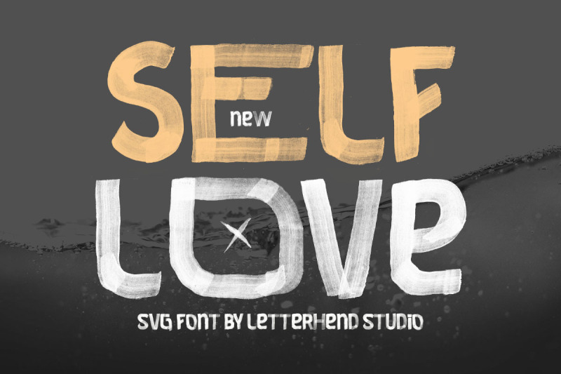 self-love-svg-font