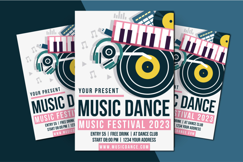 music-dance-flyer-template
