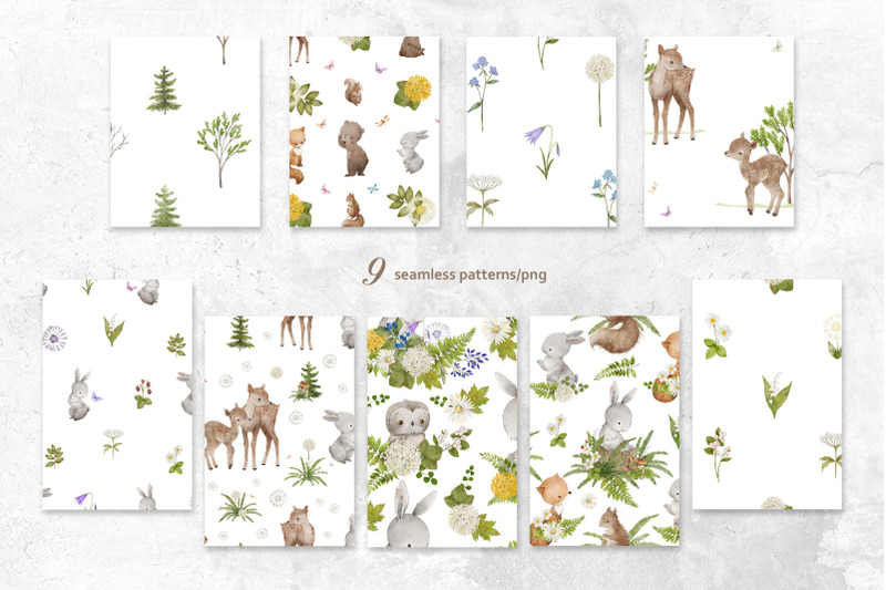 foresty-watercolor-set