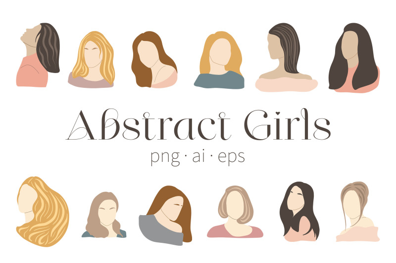 abstract-girls-clipart