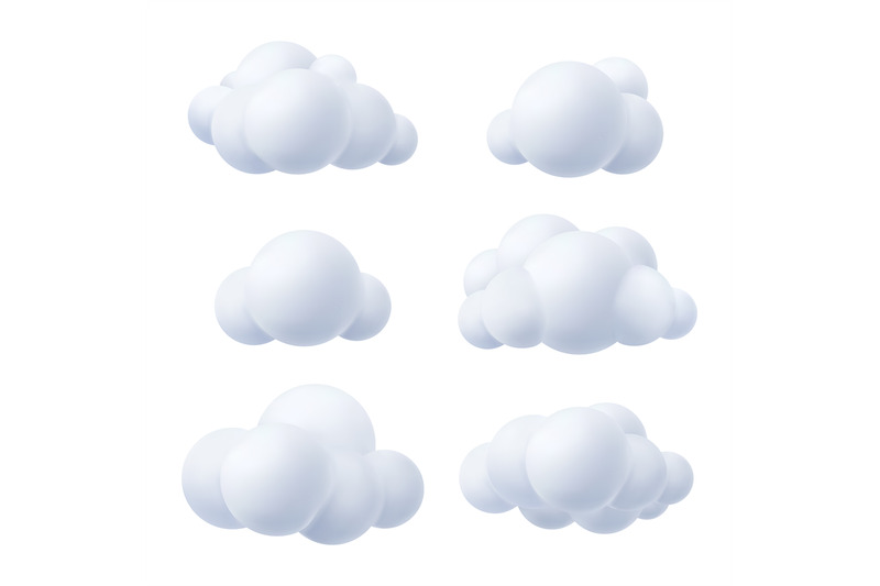 silver-clouds-outdoor-weather-realistic-visualisation-fluffy-plastic