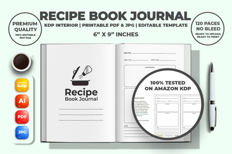 recipe-book-journal-kdp-interior