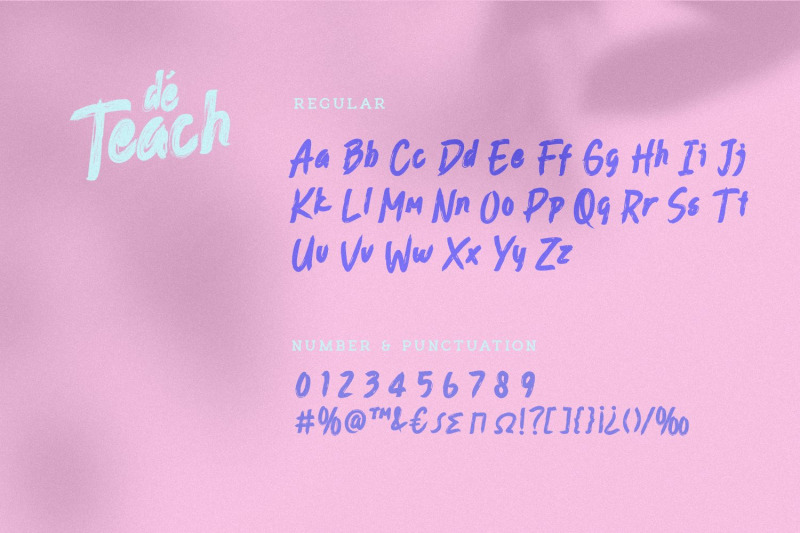 deteach-cool-brush-font