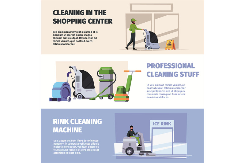 cleaning-services-banners-industrial-workers-team-do-cleaning-with-mo