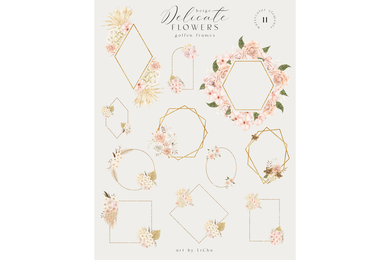 watercolor-beige-pink-delicate-flowers-clipart