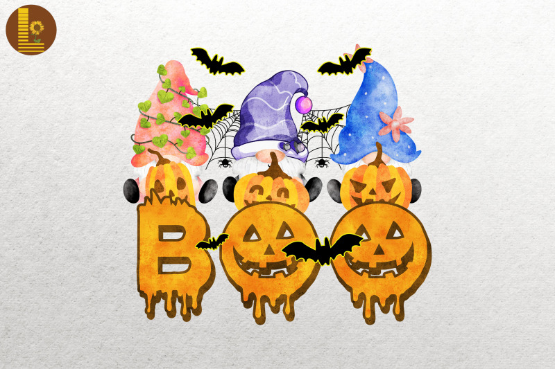 halloween-boo-gnome-scary-pumpkin-face