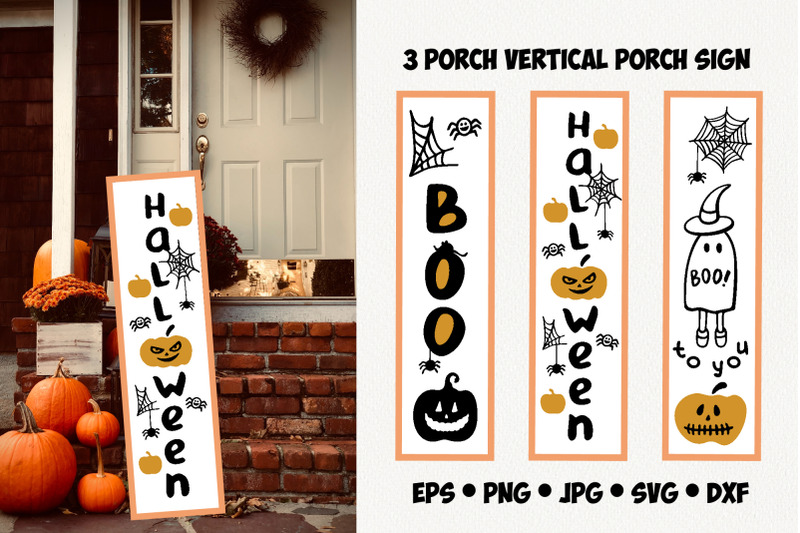vertical-porch-sign-welcome-halloween-decor-svg