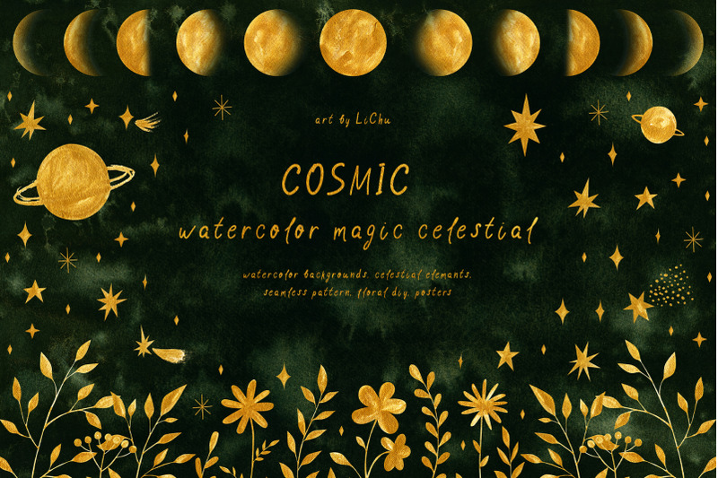 cosmic-watercolor-dusk-green-celestial-clipart
