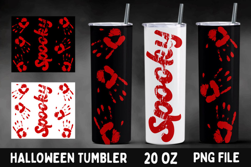 halloween-tumbler-wrap-spooky-20oz-skinny-tumbler-blood-stain-png