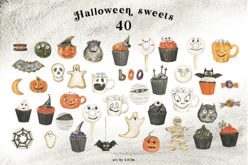 cozy-halloween-watercolor-clipart