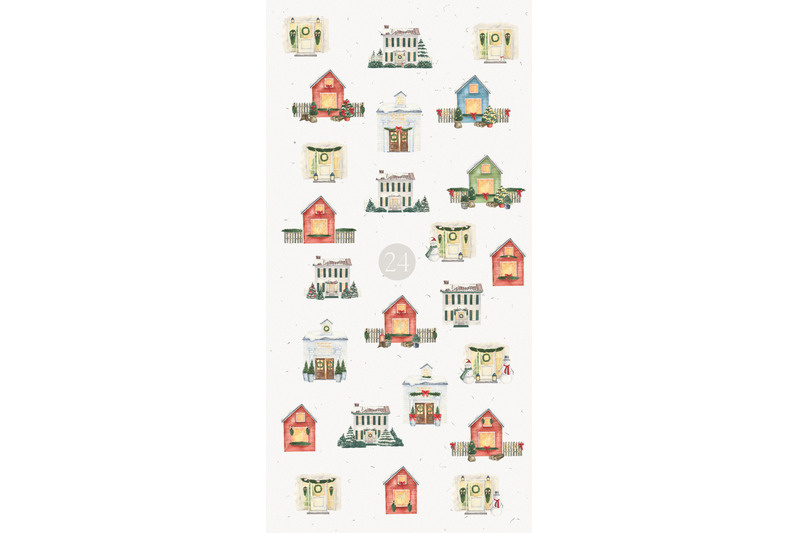 cozy-christmas-houses-clipart