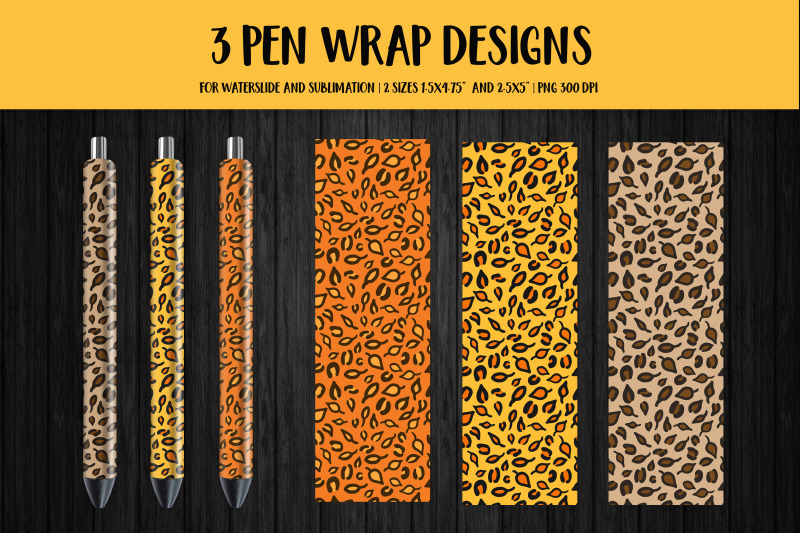 fall-leaves-leopard-print-pen-wrap-sublimation-or-waterslide