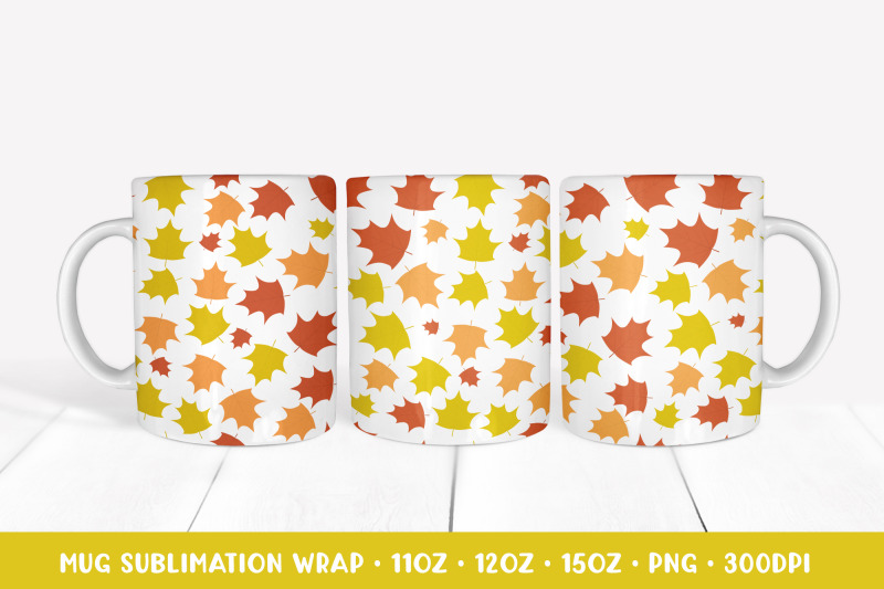 autumn-maple-leaves-mug-sublimation-wrap-design