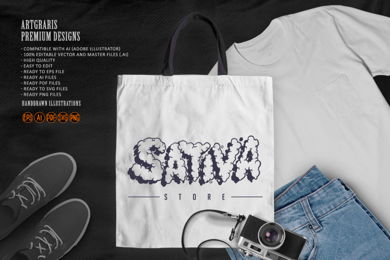 sativa-lettering-words-smoke-weed-silhouette-svg