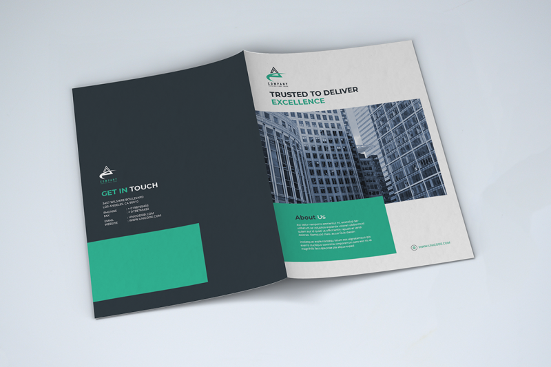 bifold-business-brochure-template