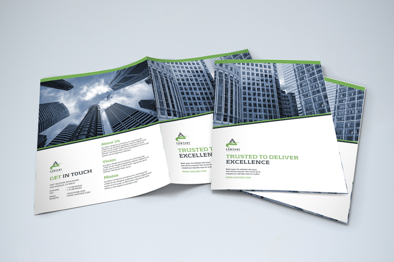 bifold-business-brochure-template