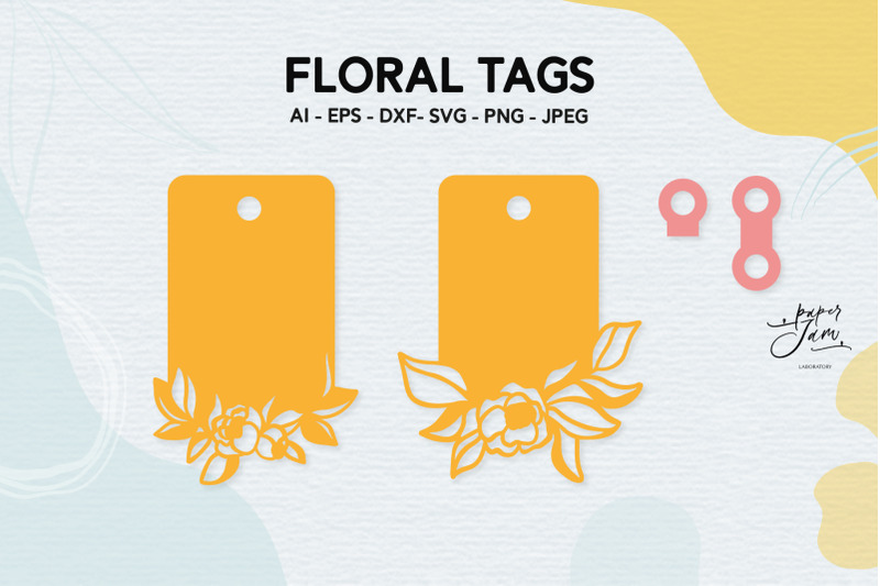 flower-tags-svg-wedding-tags-svg-gift-tag-svg-laser-cut-svg