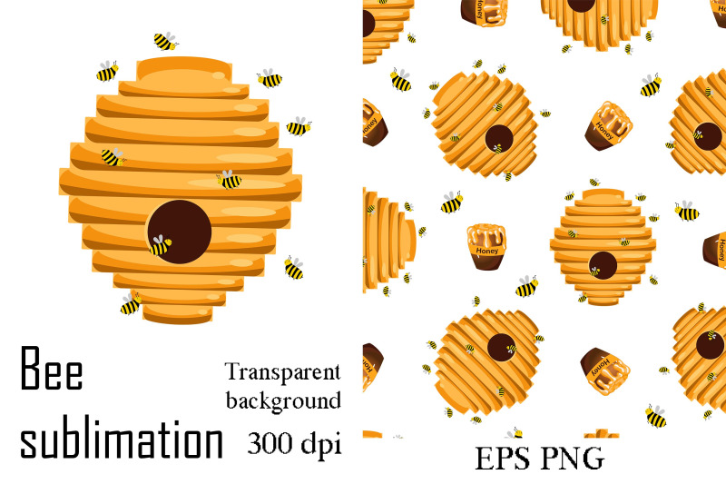 bee-clipart-png-eps-for-bee-house