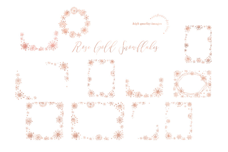 rose-gold-winter-snowflakes-clipart