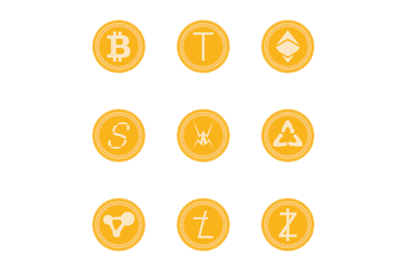 collection-of-cryptocurrency-coins-crypto-money-and-assets