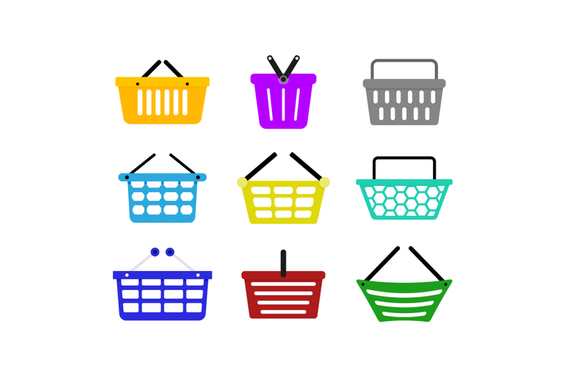 baskets-for-shopping-mall-bags-to-supermarket-store-and-grocery