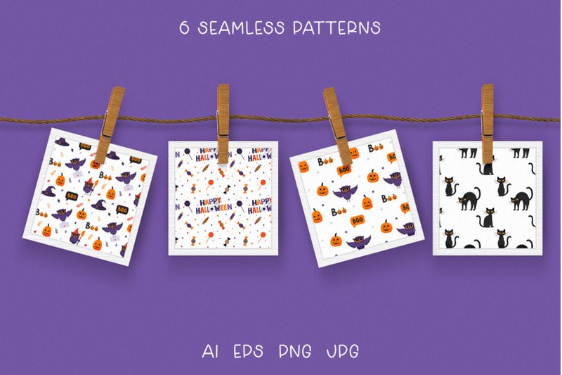 happy-halloween-clipart-silhouettes-patterns