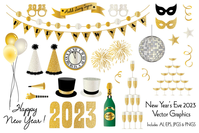 new-year-039-s-eve-2023-clipart-graphics