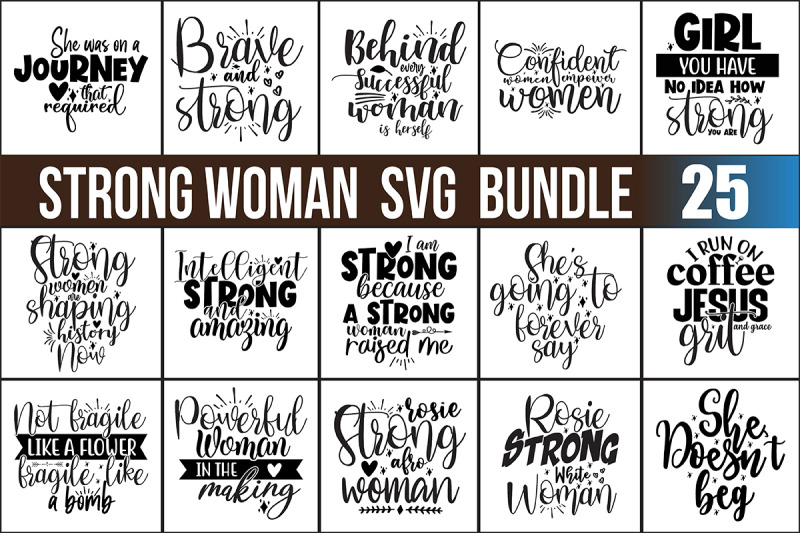 strong-woman-svg-bundle