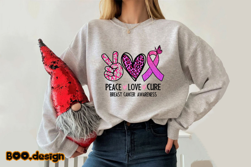 peace-love-cure-breast-cancer-awareness-graphics