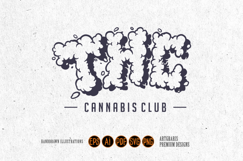 lettering-words-cannabidiol-monochrome-with-smoke-effect-svg