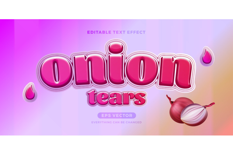 onion-tears-editable-text-effect-style-in-natural-red-color-ideal-for