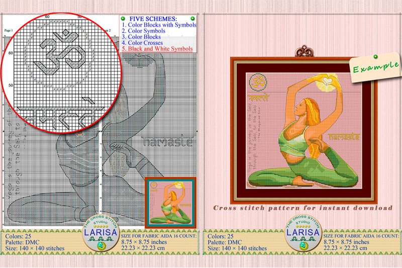 yoga-cross-stitch-pattern-yogini-asana