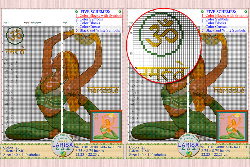 yoga-cross-stitch-pattern-yogini-asana