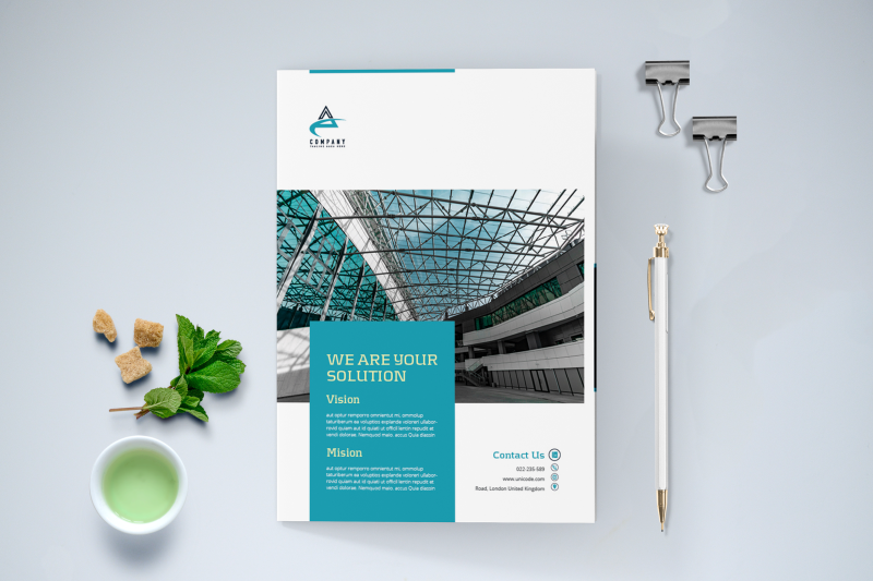 bifold-modern-business-brochure-template