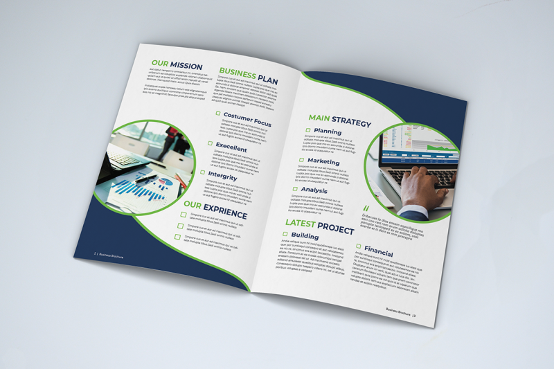 bifold-business-brochure-template