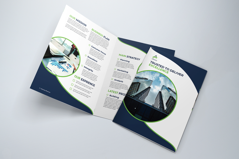 bifold-business-brochure-template