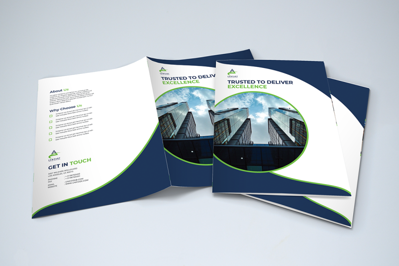 bifold-business-brochure-template