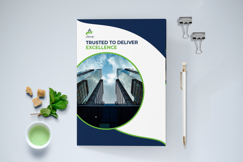 bifold-business-brochure-template